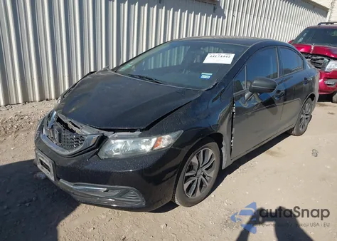 2014 Honda Civic Ex from USA, damaged, VIN 19XFB2F87EE051085